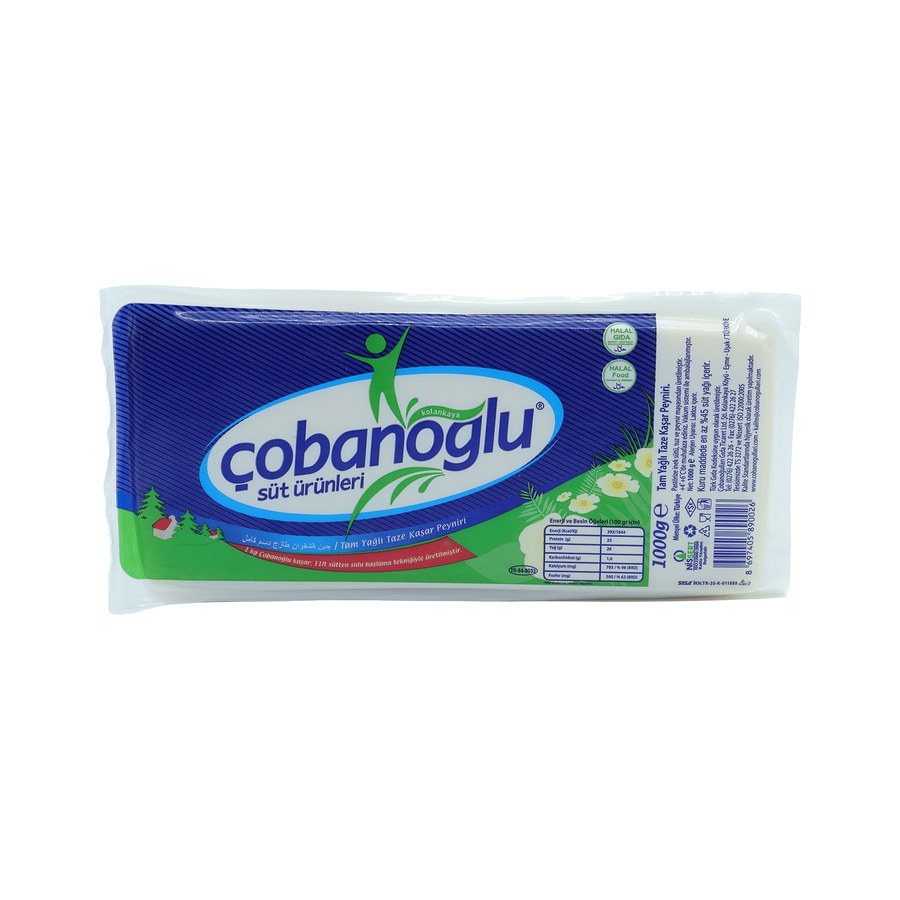 Çobanoğlu Blok Taze Kaşar
